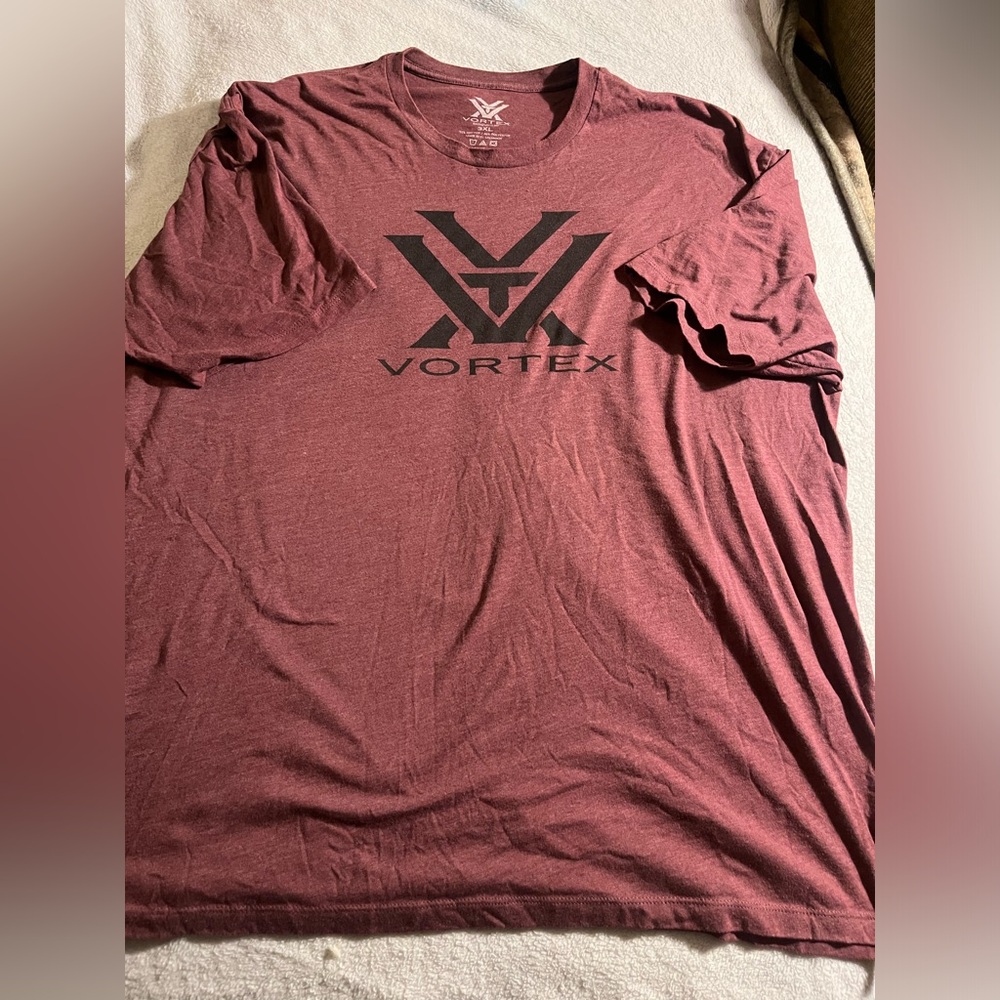 Burgundy Men’s 3xl Vortex T Shirt